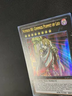 Number 88: Gimmick Puppet of Leo JUMP-EN064 Ultra Rare Limited Light Play YuGiOh - Image 3