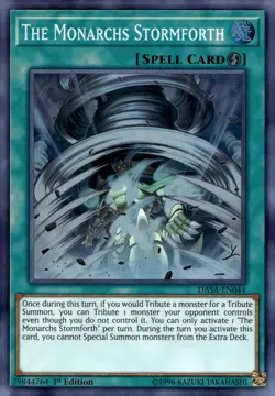 Yu-Gi-Oh! The Monarchs Stormforth 1st Ed. DASA-EN044 Super Rare NM/LP x1 - Image 1
