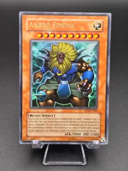 Andro Sphinx EP1-EN002 YuGiOh Exclusive Pack 2004 Ultra Rare - Image 1