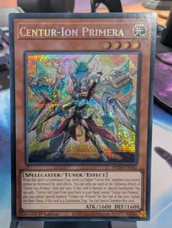 YuGiOh! Centur-Ion Primera MP24-EN143 Secret Rare 1st Ed - Image 1