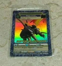 Digimon World 3 (2002) SEALED Imperialdramon DW03 Promo TCG Digi battle Card NM - Image 1