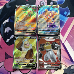 Pokemon TCG| Pokemon Go Sword & Shield Full Art SR X4 Card Bundle - Image 1