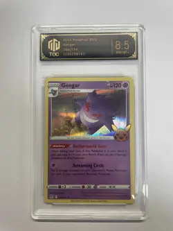 2022 Pokemon ENG Gengar 066/196 TOC Graded 8.5 NM-MT+ TCG Card VB16 - Image 1