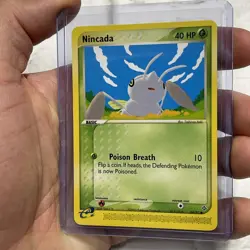 Pokemon Nincada 66/97 DR EX Dragon NM/MT Pokemon Vintage Vtg Common Card TCG - Image 2