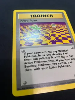 WARP POINT - 126/132 - GYM CHALLENGE - POKEMON CARD - LP - Image 2