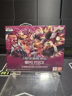 One Piece Card Game [OP-11] A Fist of Divine Speed English Sealed Booster Box - Image 1