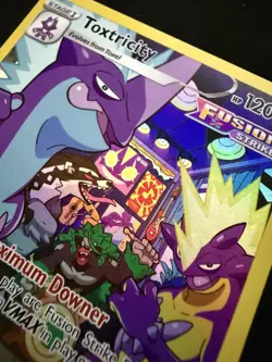 Toxtricity GG09/GG70 Crown Zenith Galarian Gallery Holo Pokemon Card NM - Image 4