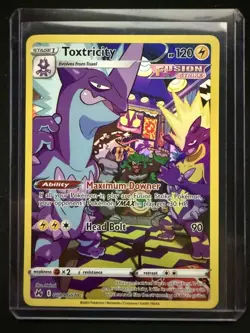 Toxtricity GG09/GG70 Crown Zenith Galarian Gallery Holo Pokemon Card NM - Image 5