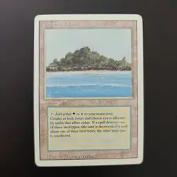 Magic the Gathering MTG card: Tropical Island Revised Edition MP - Image 1