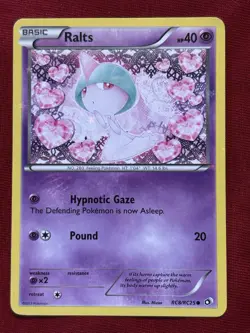 Ralts - RC8/RC25 - Pokemon Legendary Treasures Radiant Collection Card NM - Image 1