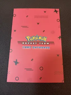 Pokemon Ditto Cracked Ice Holo Team Rocket Card Database Set Peru - Image 2