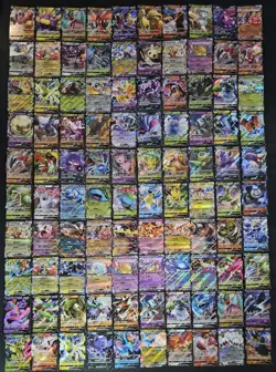 Pokemon S.Chinese Card RR RRR Gengar Mewtwo Rayquaza Charizard Lot*100 Holo JL89 - Image 1