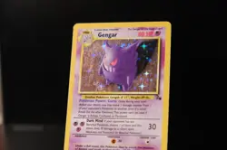 Pokemon TCG Card Gengar Holo Holographic #5/62 Fossil LP - Image 2