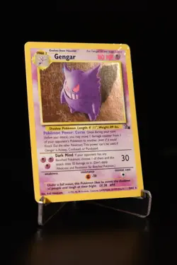 Pokemon TCG Card Gengar Holo Holographic #5/62 Fossil LP - Image 4