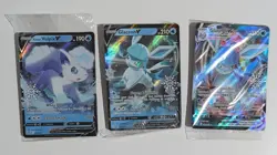 Pokemon TCG Festive Stamp Promo Card Bundle (8) Sealed – Pikachu Glaceon Cryogon - Image 2