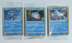 Pokemon TCG Festive Stamp Promo Card Bundle (8) Sealed – Pikachu Glaceon Cryogon - Image 4