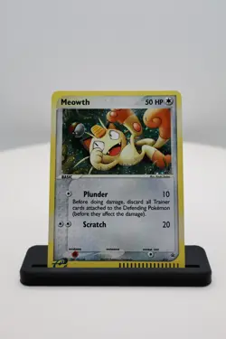Pokemon Card - Meowth 013 Holo Foil Nintendo Black Star Promo Pokemon Card NM - Image 1