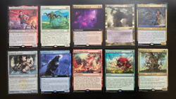 MTG Magic the Gathering Lot Bulk NM 1100 cards with 50 R/M and 50 C/U Foils #6 - Image 2