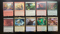 MTG Magic the Gathering Lot Bulk NM 1100 cards with 50 R/M and 50 C/U Foils #6 - Image 3