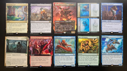 MTG Magic the Gathering Lot Bulk NM 1100 cards with 50 R/M and 50 C/U Foils #6 - Image 4