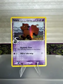 Pokemon Card - Vulpix Dragon Frontiers 70/101 Common Reverse Holo Stamped - Image 1