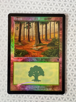 Forest (347) FOIL Odyssey MAGIC GATHERING CARD MTG LP - Image 1