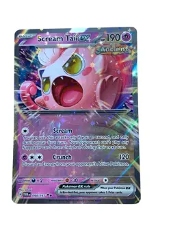 Pokemon TCG Scream Tail ex 094/167 Twilight Masquerade Double Rare Holo NM Card - Image 1