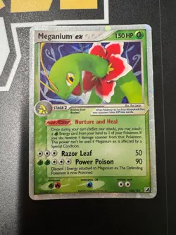 Pokemon Meganium EX Unseen Forces 106/115 Ultra Rare Holo Card - Image 1