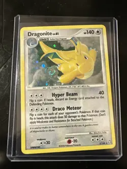 Pokemon Dragonite Holo Legends Awakened Card 2/146 Swirl - Image 1
