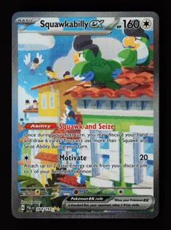 Squawkabilly ex 264/193 Holo SV02: Paldea Evolved Pokemon Card - Image 1