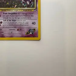 Sabrina's Gengar First Edition Holo Card 014/132 Gym Heroes - Image 3
