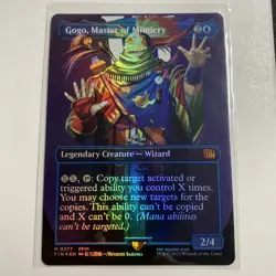 Mtg. Gogo, Master of Mimicry. Foil Borderless. Final Fantasy NM - Image 1