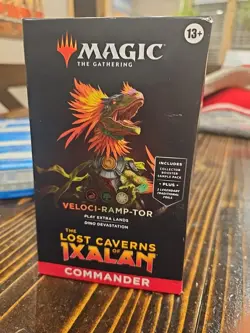 Wizards of the Coast MTG The Lost Caverns of Ixalan Commander Deck 1 Box - Image 1