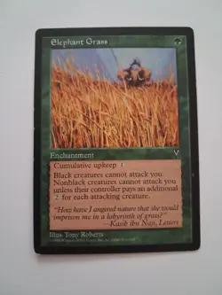 Elephant Grass MP / HP MTG Magic the Gathering Visions - Image 1