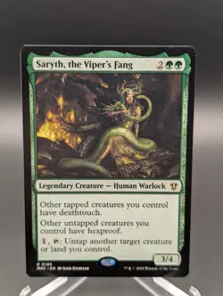 Saryth, the Viper's Fang Commander: Murders at Karlov Manor Regular - Image 1