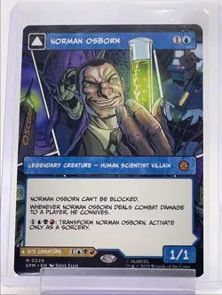 GREEN GOBLIN NORMAN OSBORN 2025 MAGIC SPIDER-MAN MYTHIC BORDERLESS Q0899 - Image 2