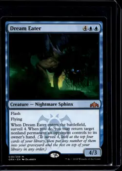 MTG Guilds of Ravnica Dream Eater 038/259 NM Mythic LP - Image 1