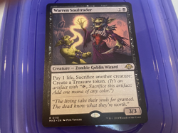 WotC MAGIC the Gathering MODERN HORIZONS 3 unplayed mint rare WARREN SOULTRADER - Image 2
