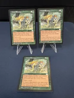 MTG - Magic The Gathering - Gaea’s Blessing X 3 - Weatherlight - NP/ LN! - Image 1