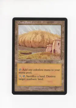 Dust Bowl Mercadian Masques LP MTG Magic the Gathering i - Image 1