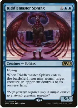 1 x Riddlemaster Sphinx - M19 - LP - Magic The Gathering - MTG - Image 1