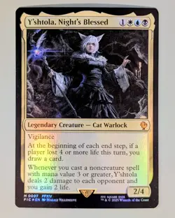 Y'shtola, Night's Blessed - Commander: Final Fantasy #7 Foil Mythic Rare - Mint - Image 1