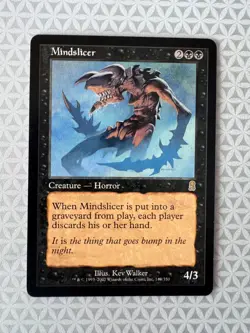 MTG Magic the Gathering Mindslicer (ODY) Odyssey Regular Rare 149/350 LP - Image 1