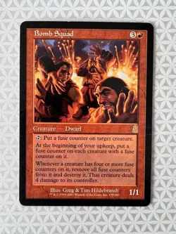 MTG Magic the Gathering Bomb Squad (ODY) Odyssey Regular Rare 179/350 LP - Image 1