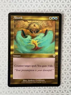 MTG Magic the Gathering Absorb Invasion 226/350 Regular Rare LP - Image 1