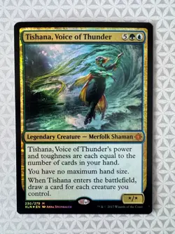 Tishana, Voice of Thunder #230 Foil Magic The Gathering MTG Ixalan Rare LP - Image 1