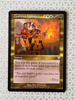 Magic The Gathering Invasion Coalition Victory #241/350 MTG Rare LP - Image 1
