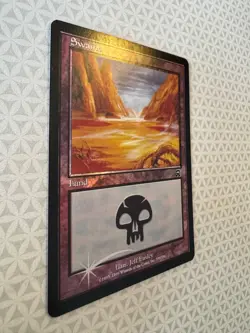 Mercadian Masques MTG Magic the Gathering FOIL Swamp (#339) LP - Image 2