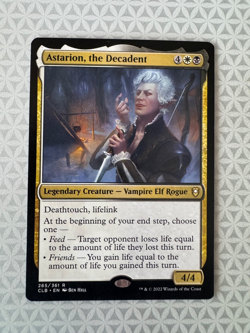 MTG Magic Astarion, the Decadent Commander Legends: Battle for Baldur's Gate LP - Image 1