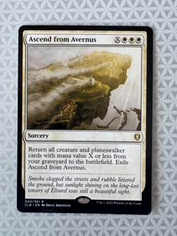 Ascend from Avernus - Commander Legends: Battle for Baldur's Gate (CLB) Rare LP - Image 1